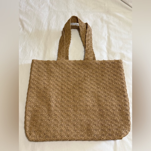 Dior Textured Tan Tote Bag - Picture 2 of 7